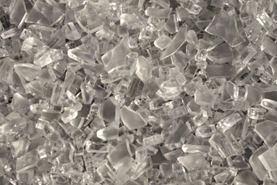 Frosted fireglass