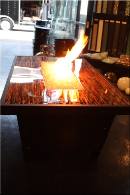 Fireglass Fire Table