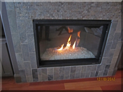 Convert your direct vent fireplace into a fire and glass fireplace.