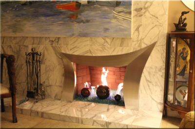 Jasmine Bals Fireplace Surround
