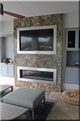 Dr Micheal Marshall fireplace surround