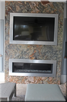 Dr Micheal Marshall fireplace surround