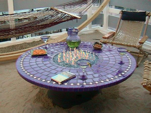 custom fire table with fire pit ring custom fire table with fire pit ring
