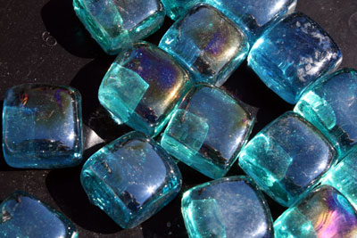 caribbean blue cubes 2