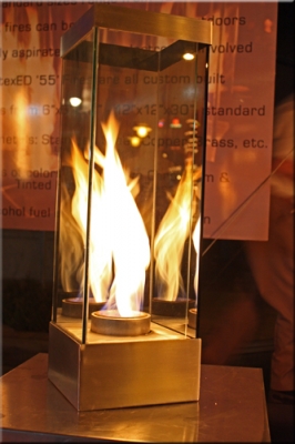 Vortex is a contianed fire in a glass