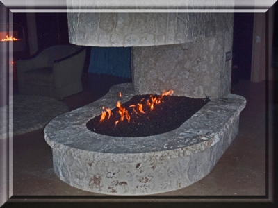 Sammy Vaughn Fireplace and Fire Pit
