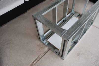 Tomburo fire table metal framework