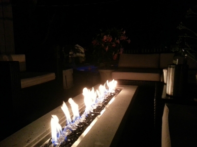natural gas Fire table