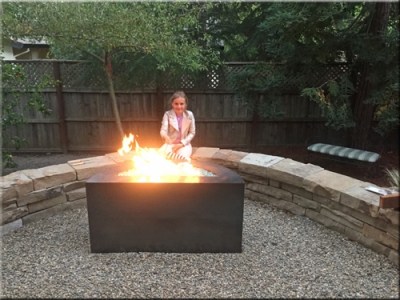 Javier Corten Steel Fire Pit