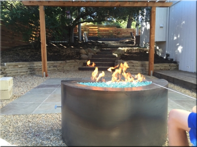 Javier Corten Steel Fire Pit