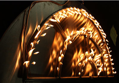 half round burner 3