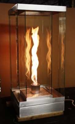 Vortex Fires in a glass